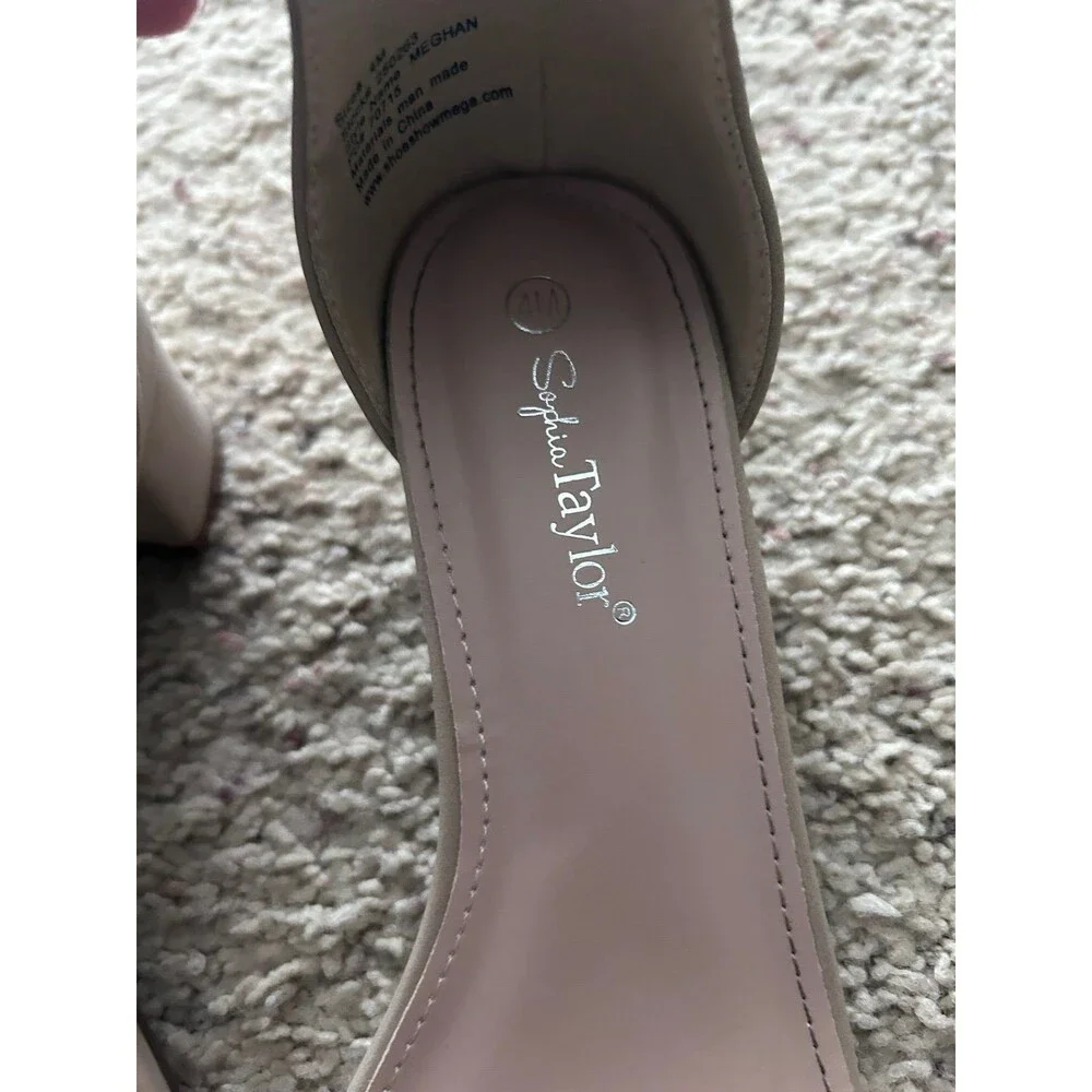 Sophia Taylor Sandal Heels Girls Size 4.5 (women’s size 6)